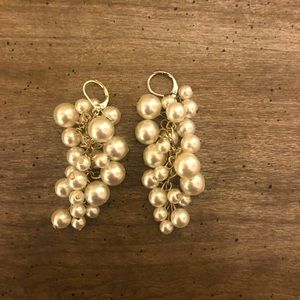 Faux pearl earnings